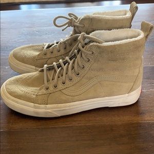 Womens tan Vans